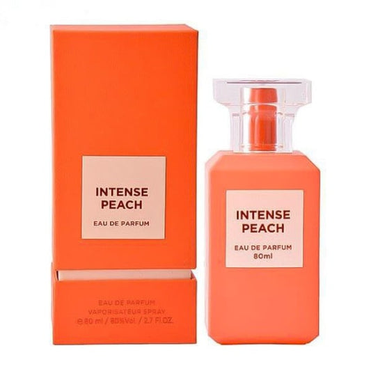 Eau de Parfum Intense Peach Fragrance World - Inspiration Bitter Peach Tom Ford - 80ml